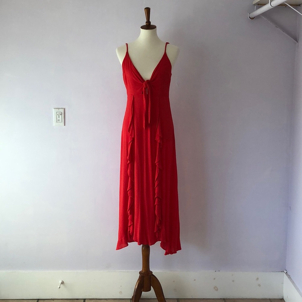 Lucy Love Red Midi